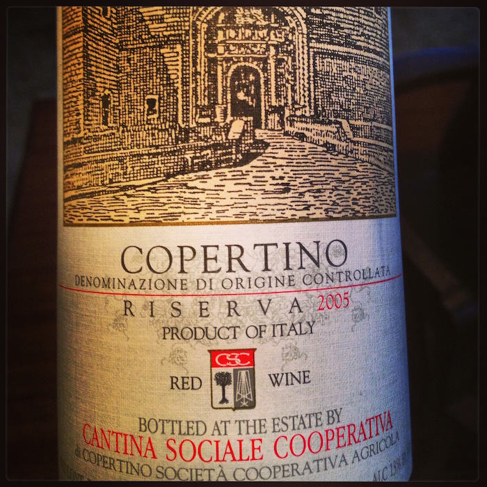 Copertino Riserva receives the first prize at Radici del Sud, fair of southern wines