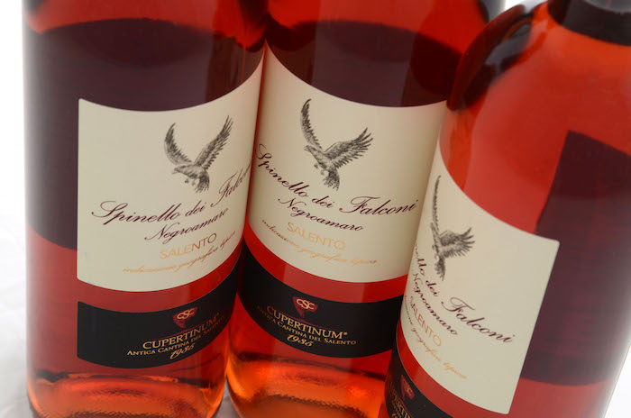 The SlowWine Guide rewards the Spinello dei Falconi, Cupertinum rosé