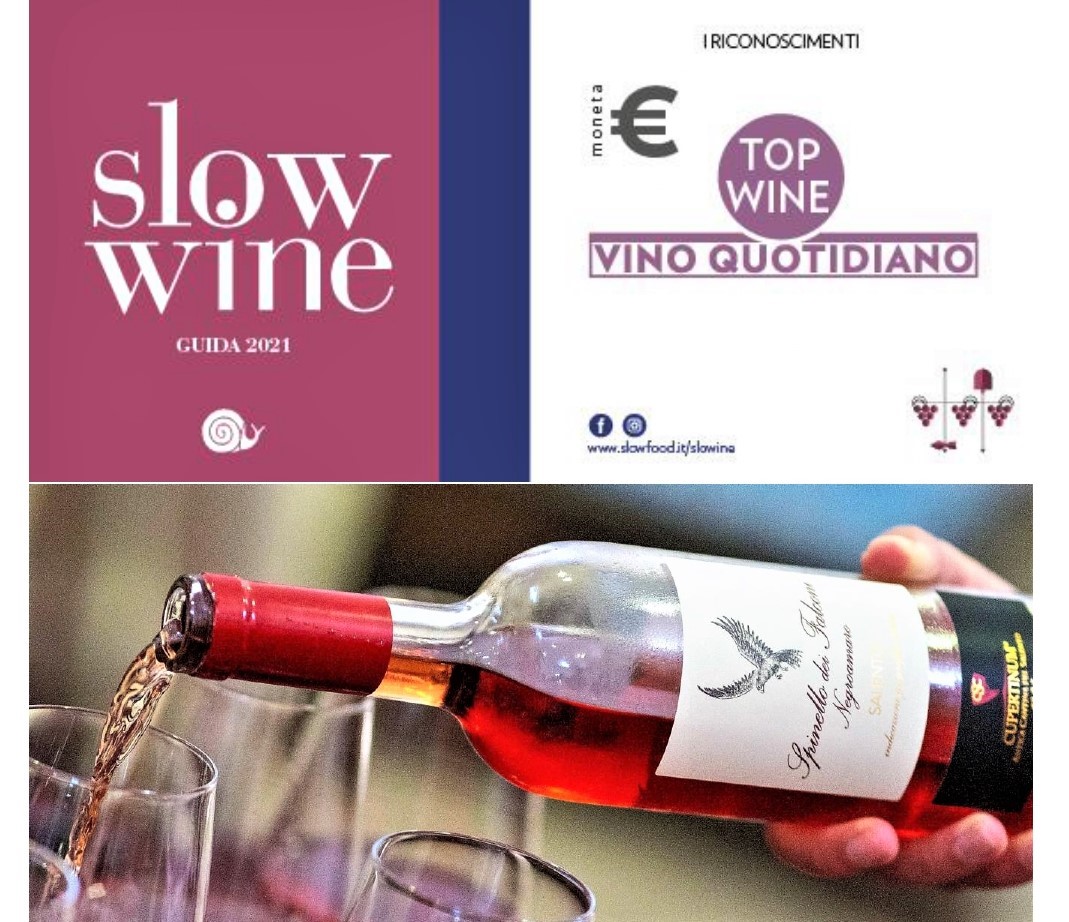 SlowWine 2021 rewards Spinello dei Falconi and all Cupertinum wines