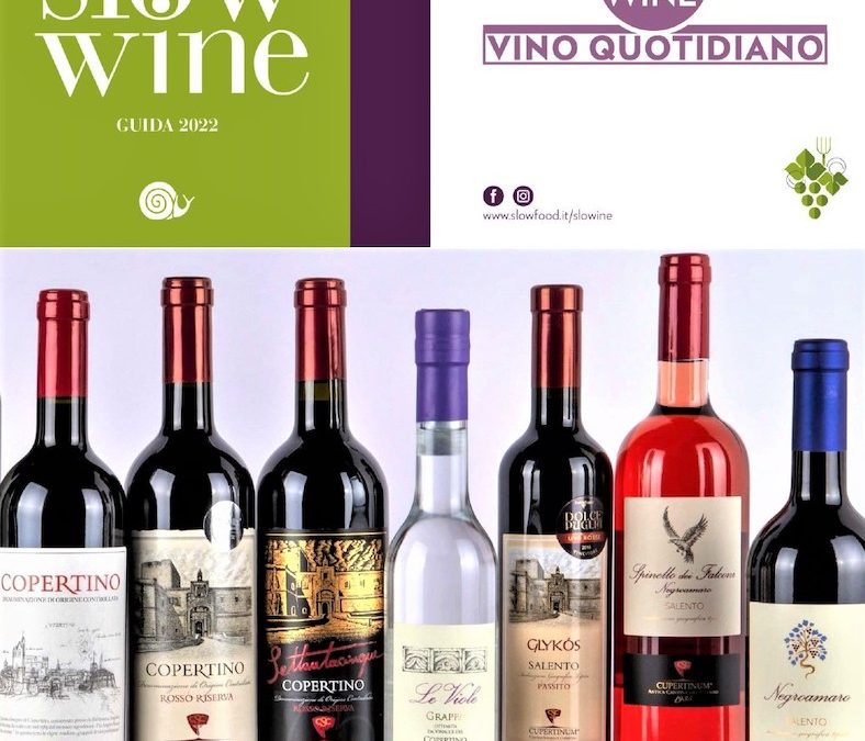 Spinello dei Falconi: TopWine di SlowWine, Glykòs: Corona di Vinibuoni d’Italia