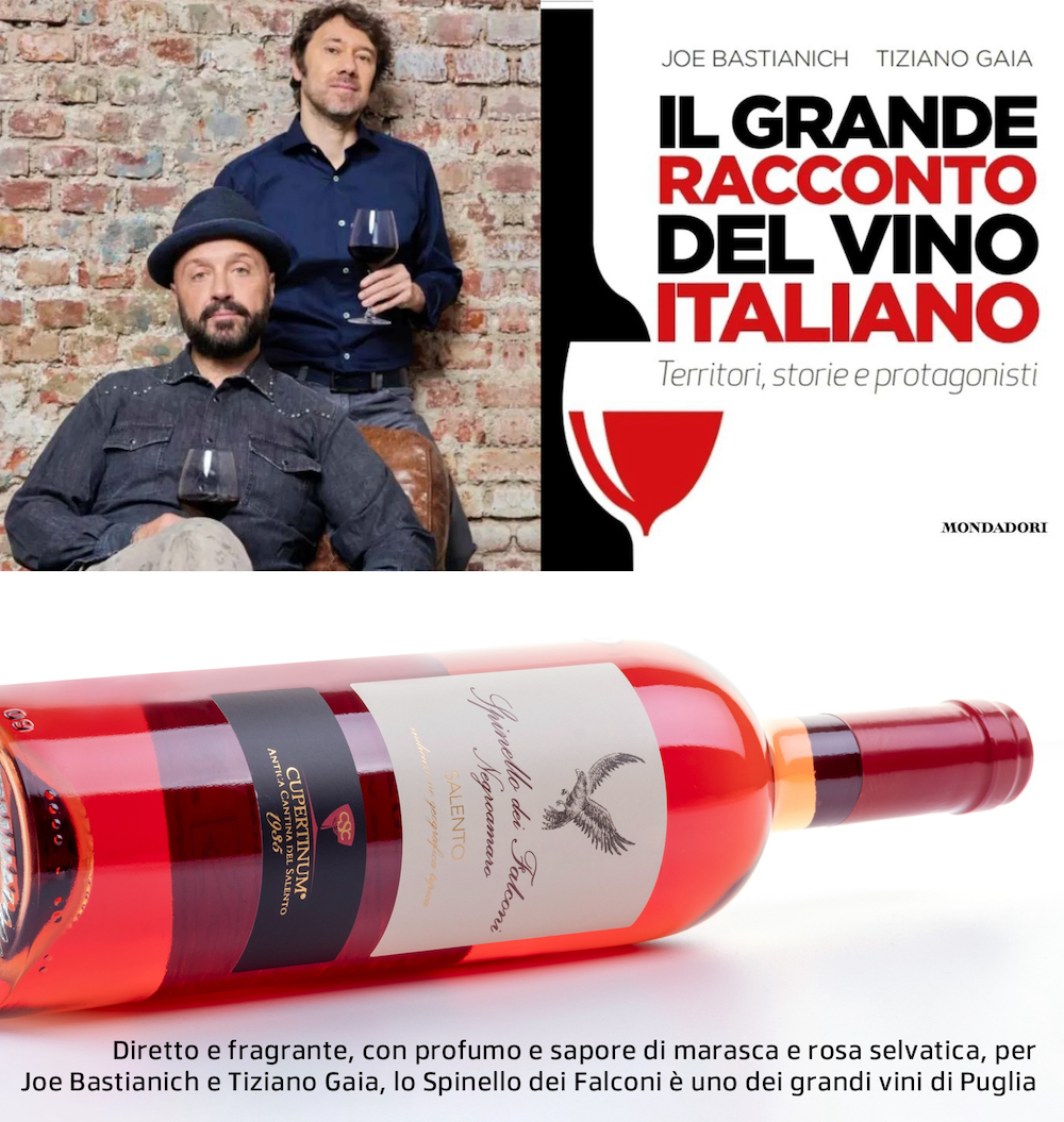 Joe Bastianich, Tiziano Gaia e il Corriere Vinicolo parlano della Cupertinum