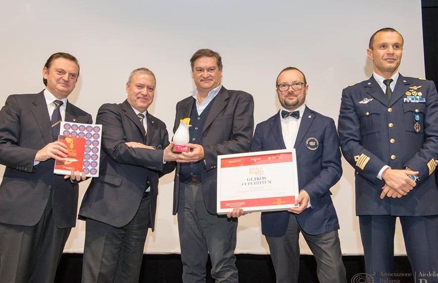 Premio Dolce Puglia 2017 al Glykós Passito 2015 Igt Salento